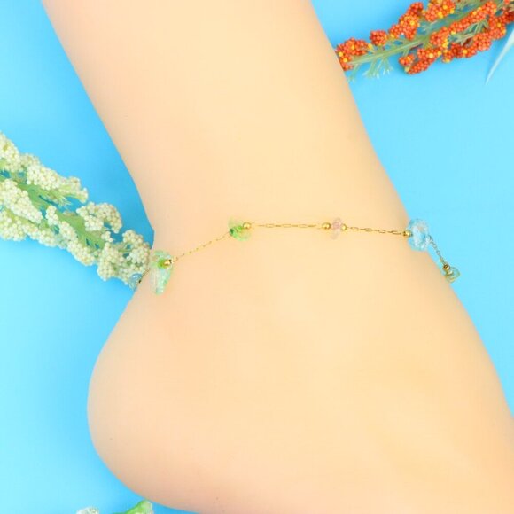 Elegant Handmade Anklet – Perfect for Women & Girls | Ideal Gift Option, DYC1814 - Picture 3 of 7
